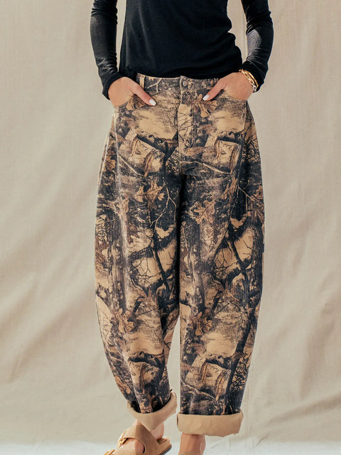 TREETOPS camo barrel pants