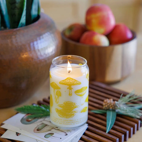 MUSHROOMS candle