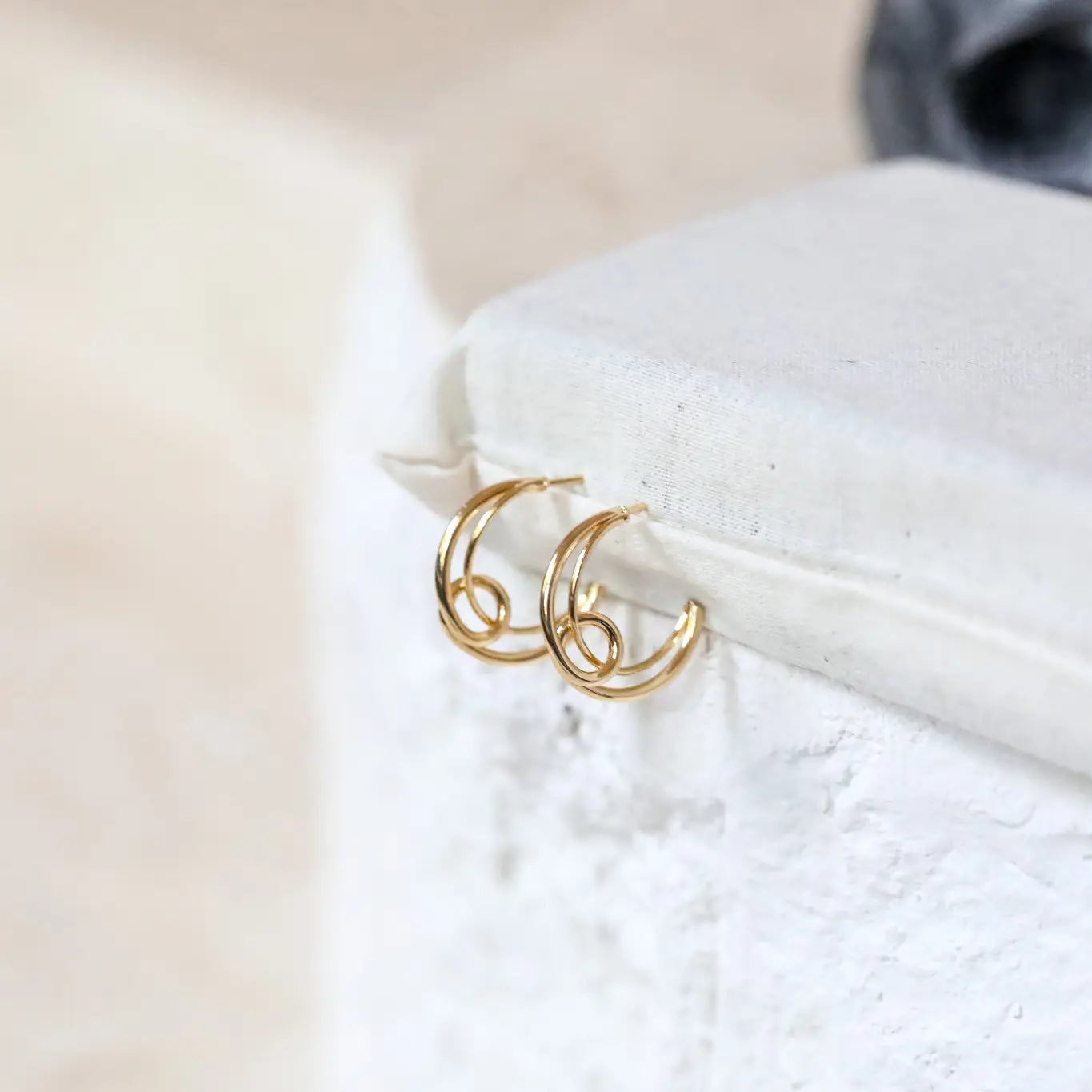 ABSTRACT MOON earrings