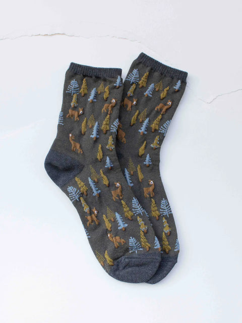 FOREST FRIENDS socks