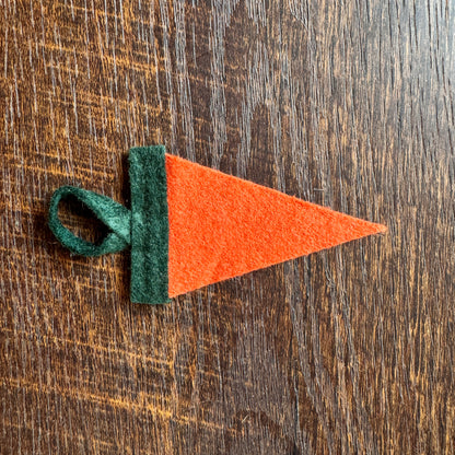 PACIFIC NORTHWEST mini felt pennant ornament