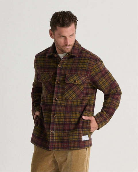 FIELD men’s plaid shacket