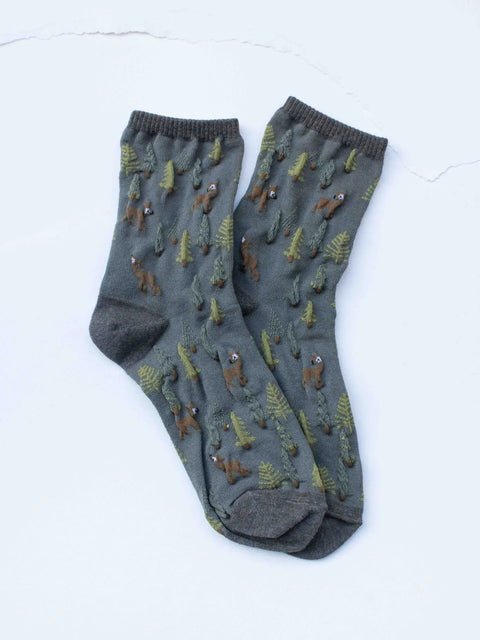 WOODLAND sock