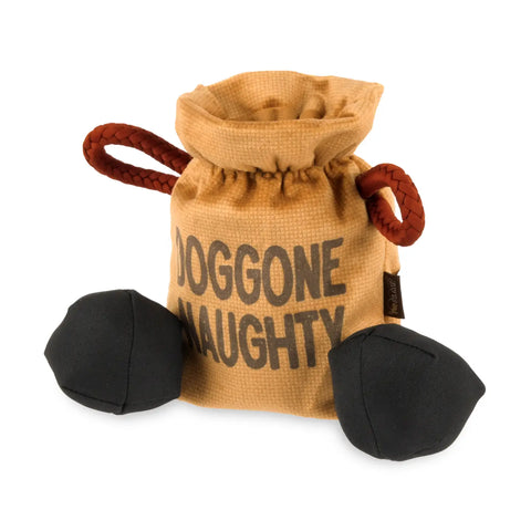 DOGGONE NAUGHTY dog toy