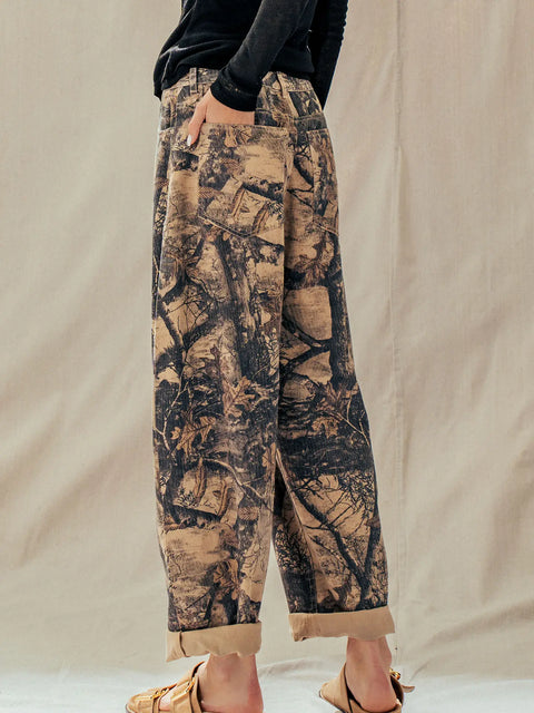 TREETOPS camo barrel pants
