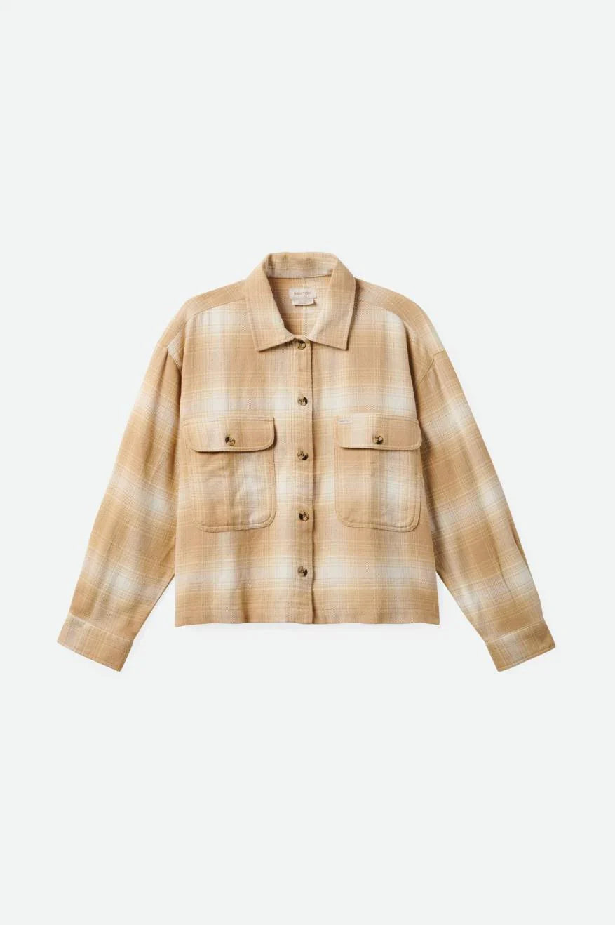 BOWERY cropped flannel