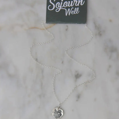 SILVER FERN necklace