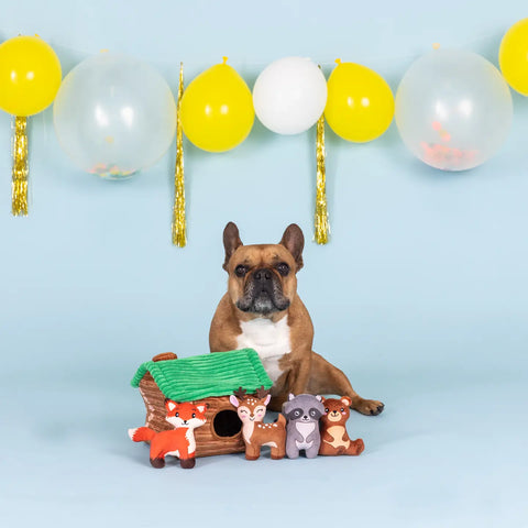 ON CABIN TIME puzzle dog toy