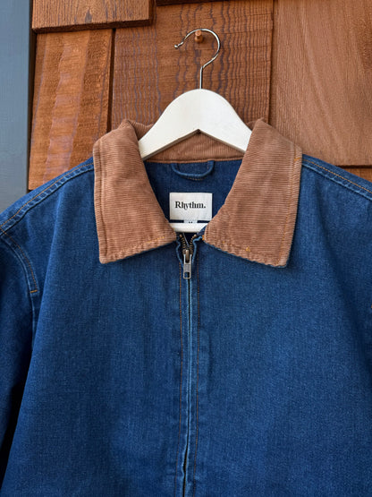 JAMES washed denim jacket