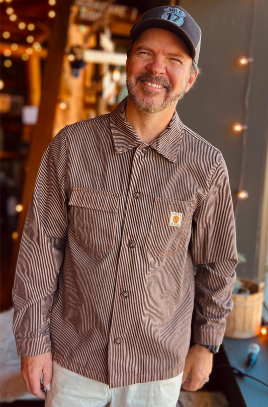 HICKORY stripe shirt