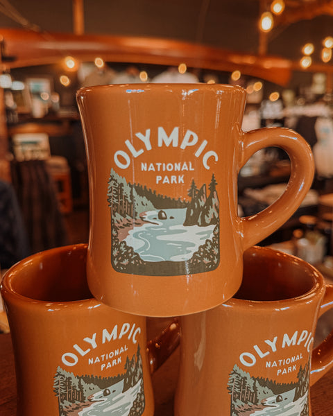OLYMPIC COASTLINE diner mug
