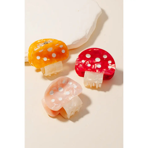 ALICE mushroom hair claw