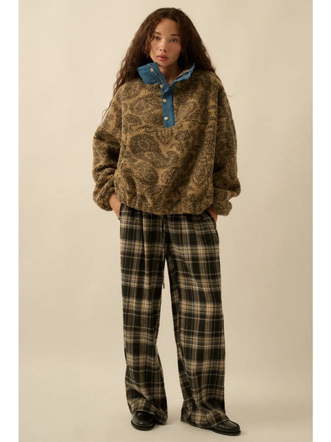 MOUNTAIN HIGH fleece pullover