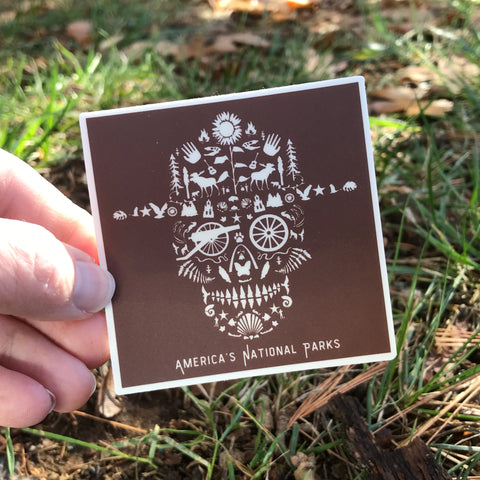 SKULL RANGER vinyl sticker