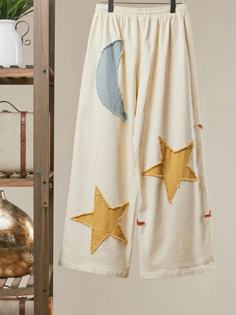 DAY & NIGHT patch pants
