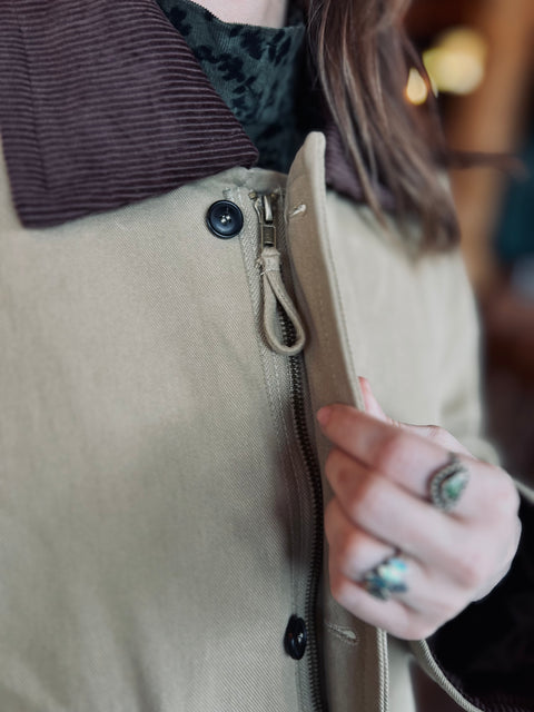 FERN HOLLOW corduroy utility jacket
