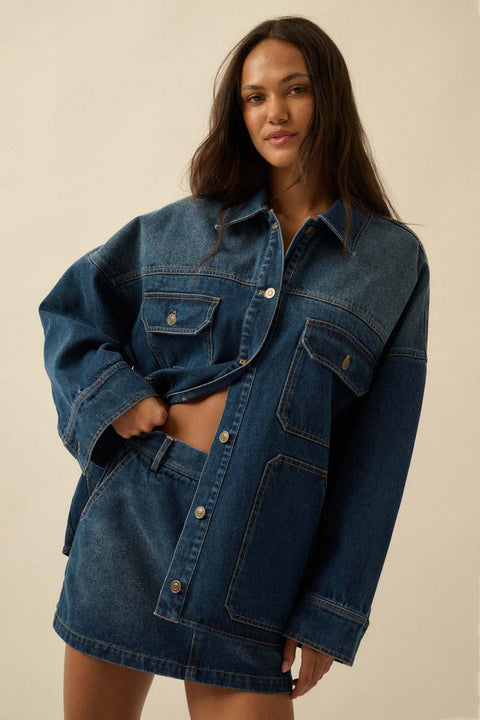 SKYFADE denim jacket