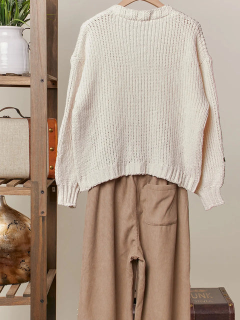 SUNNY DAYS embroidered cardigan