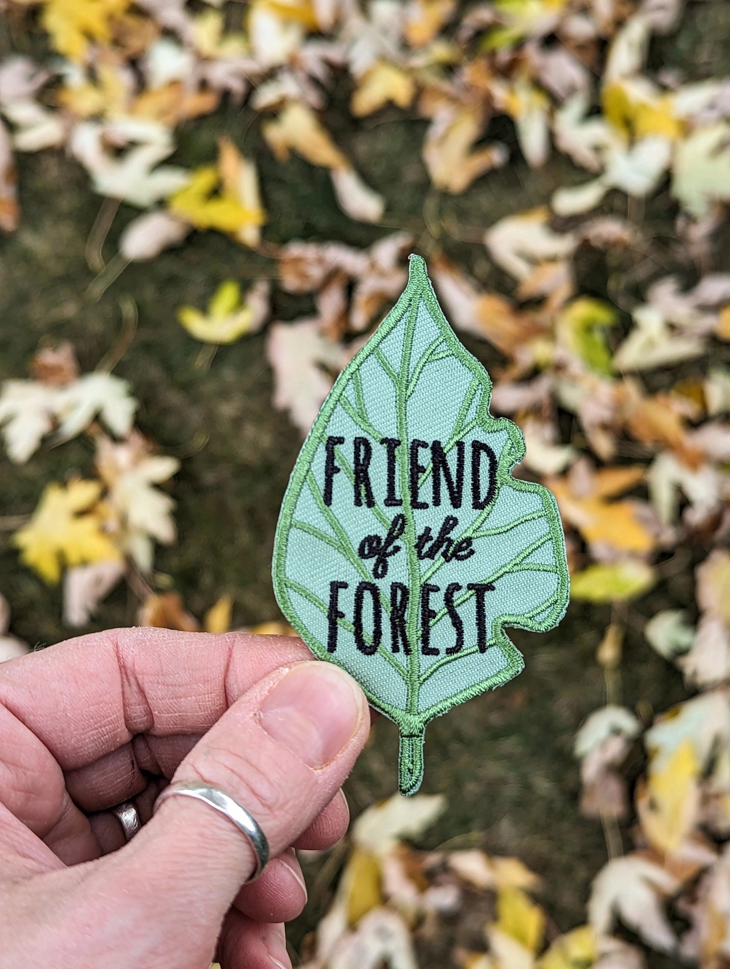 FRIEND OF THE FOREST leaf patch