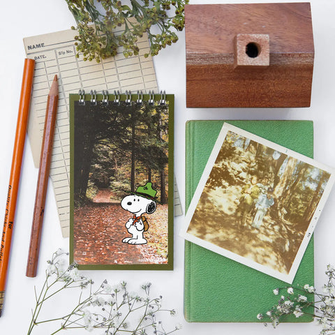 SNOOPY SCOUT mini notebook