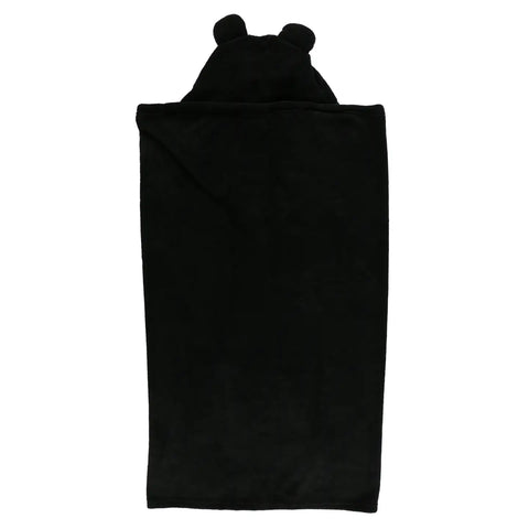 BLACK BEAR kids critter blanket