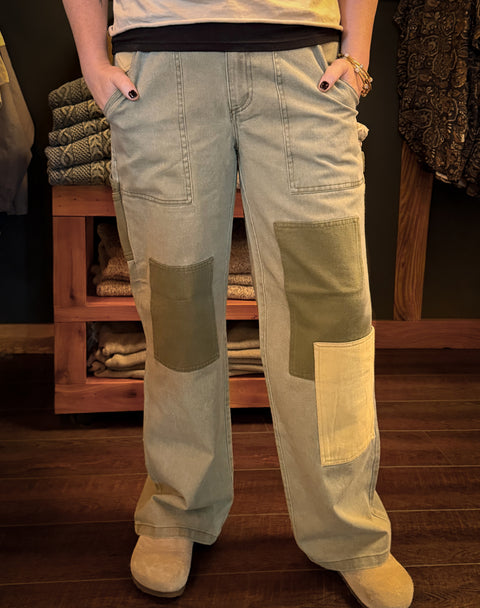 ESSEX PATCHWORK painter pant
