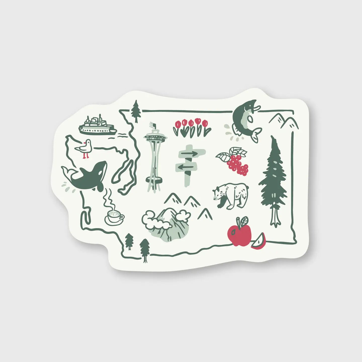 WA ICONS sticker – MOSS