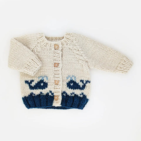 BABY WHALE cardigan