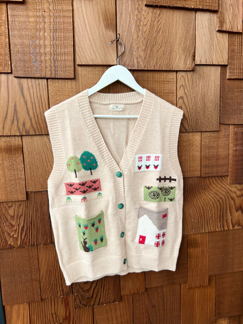 TRAVELERS knit vest