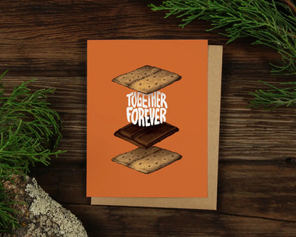 TOGETHER FOREVER S'MORE card