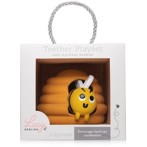 HONEY BEE teether set