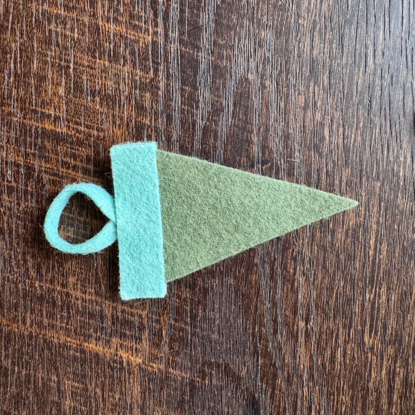 PACIFIC NORTHWEST mini felt pennant ornament