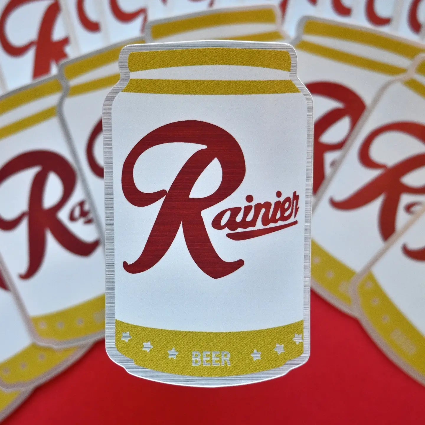 RAINIER holographic sticker – MOSS