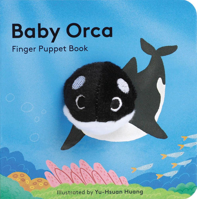 BABY ORCA finger puppet book – MOSS