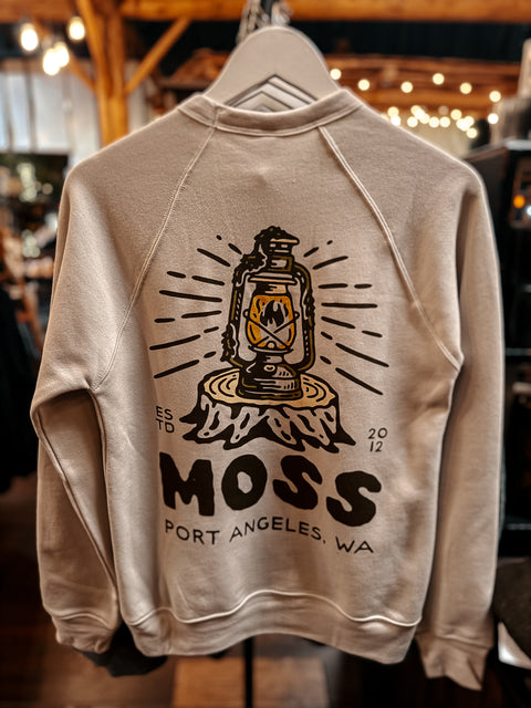 MOSS LANTERN crewneck