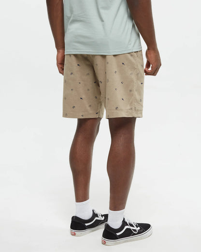 LATITUDE ocean print shorts