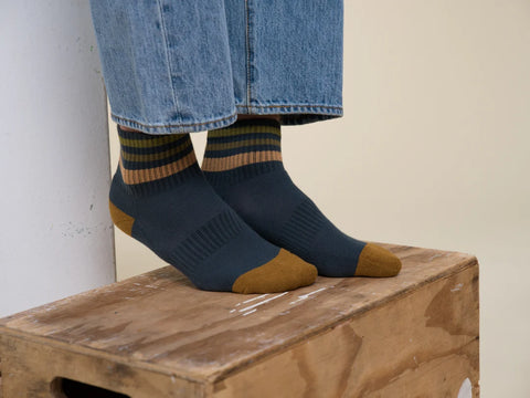 ALPINE FLORA quarter sock 2-pack