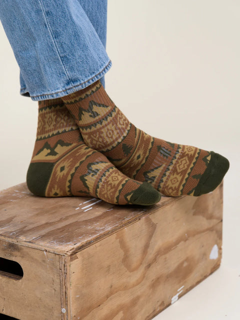 WESTERN FADE sock