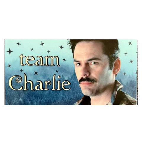 TEAM CHARLIE 3" twilight sticker
