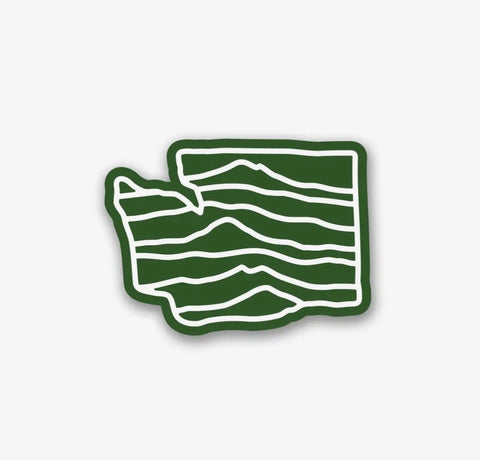 WASHINGTON MOUNTAINS sticker