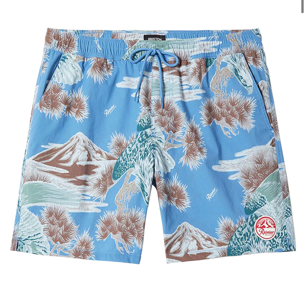 RAINIER X BRIXTON hybrid short – MOSS