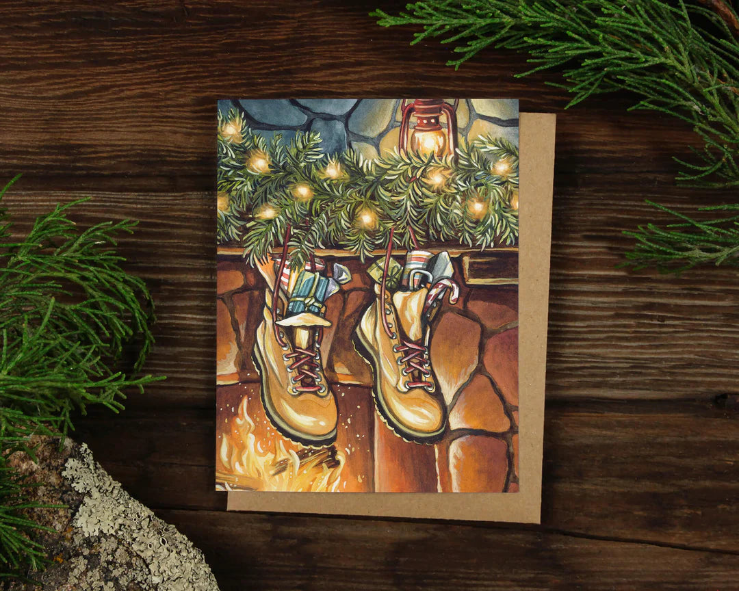 HIKERS HOLIDAY card