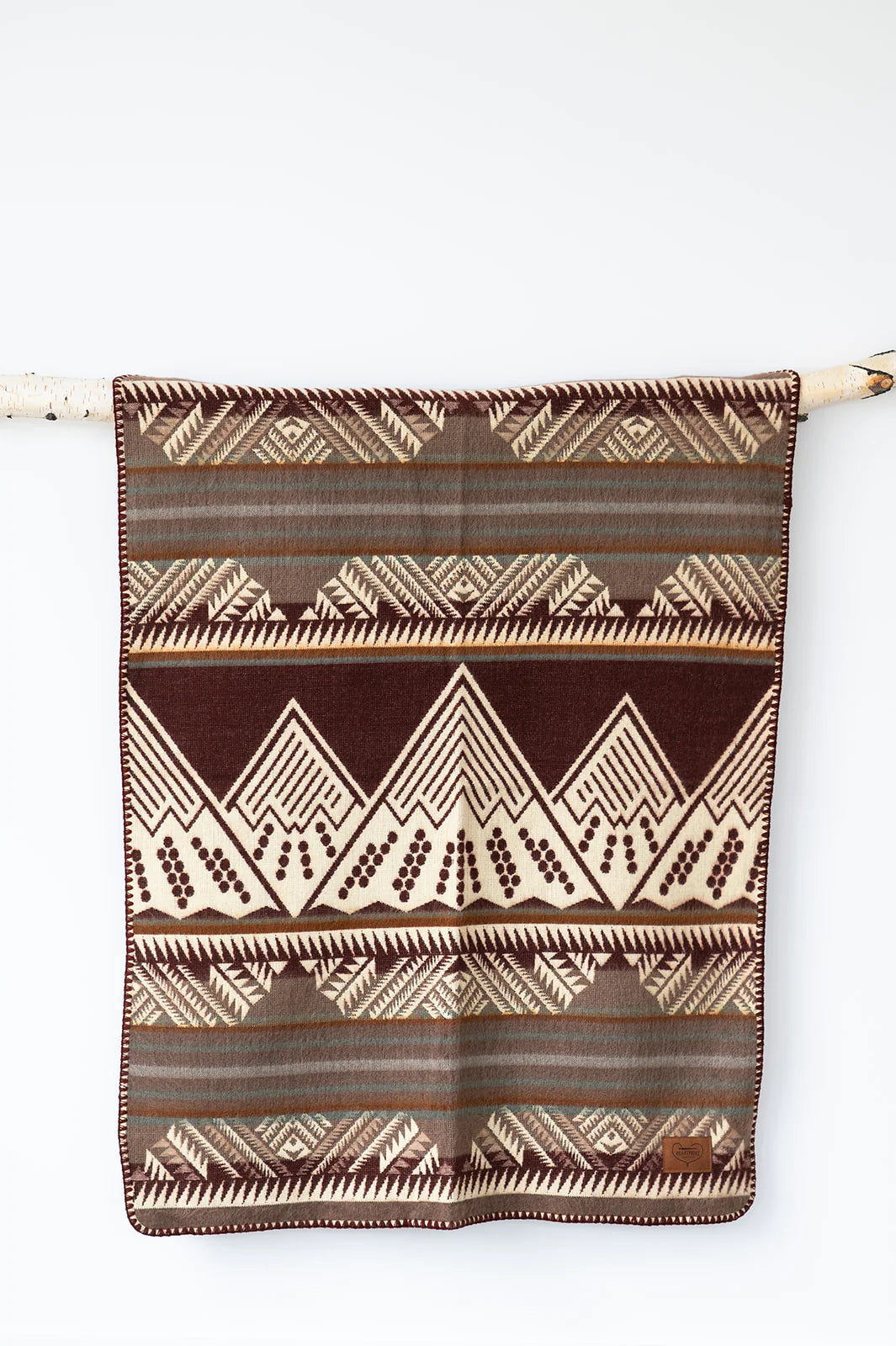 THE MOUNTAINS baby blanket
