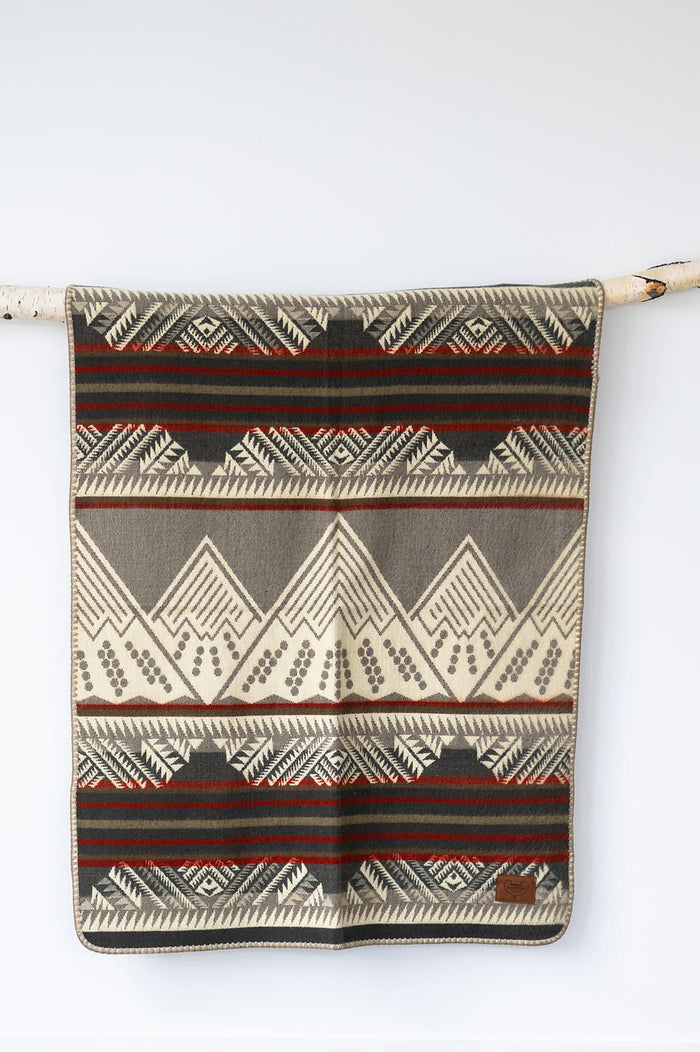 THE MOUNTAINS baby blanket