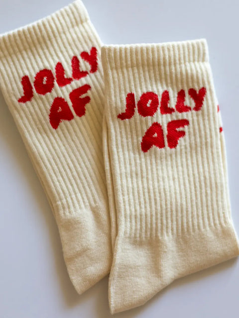 JOLLY AF socks