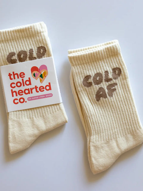 COLD AF socks