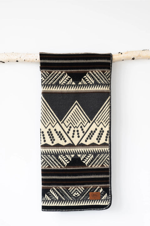 THE MOUNTAINS baby blanket