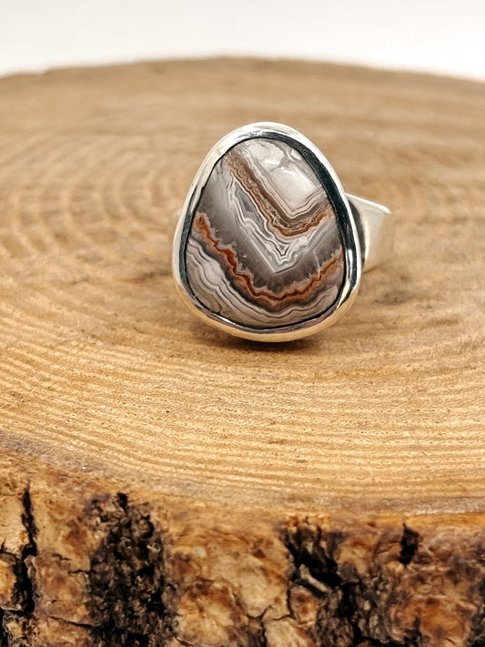 TERRESTRIAL agate ring