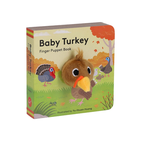 BABY TURKEY finger puppet book
