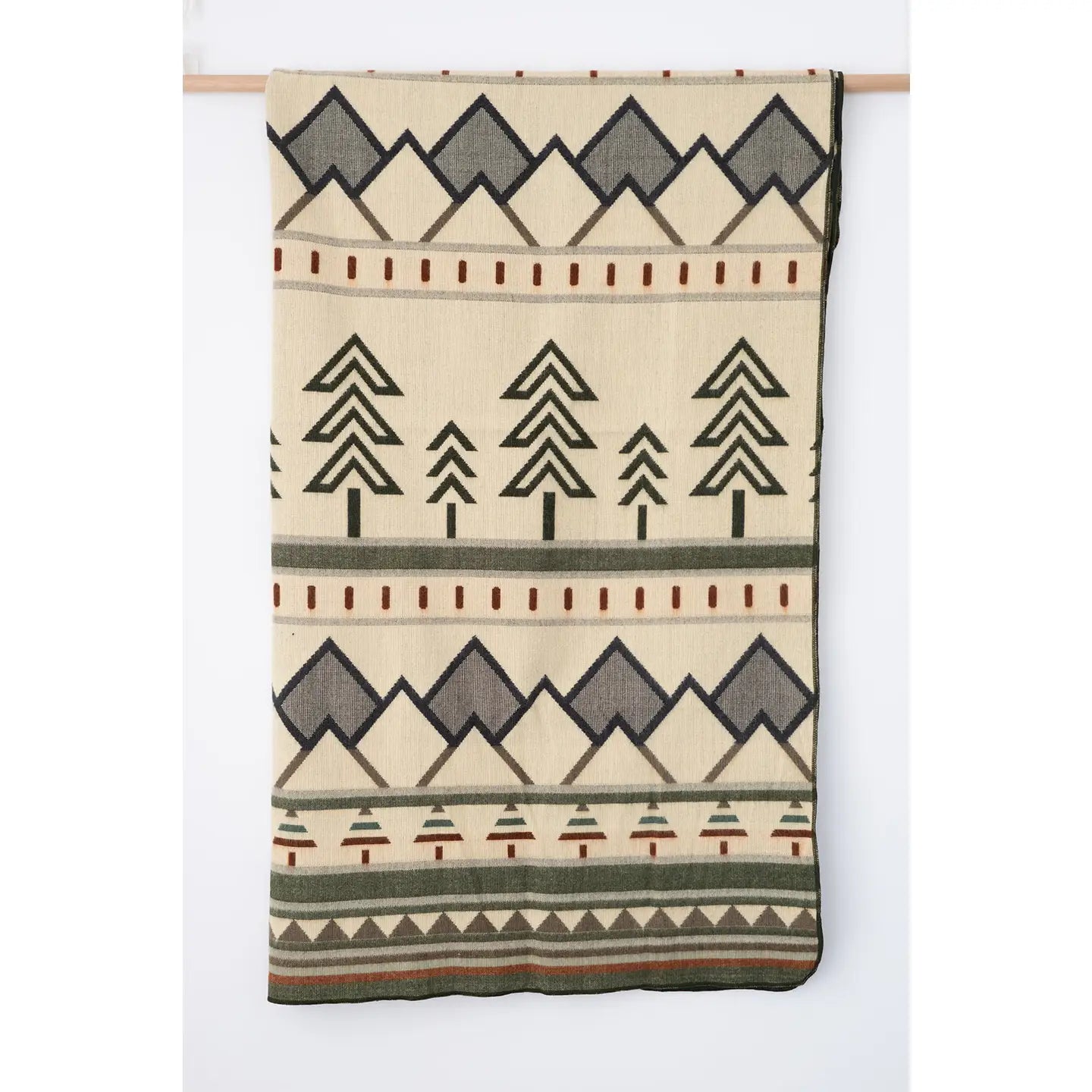 Heartprint Threads Throw Blanket - Thumbnail 2